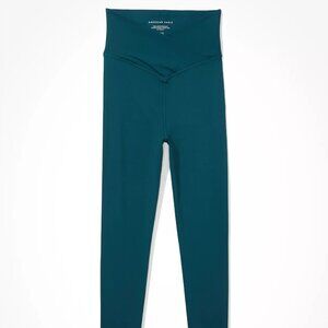 AE | Women's | The Lightweight Everything Crossover 7/8 Legging | Teal | XXL